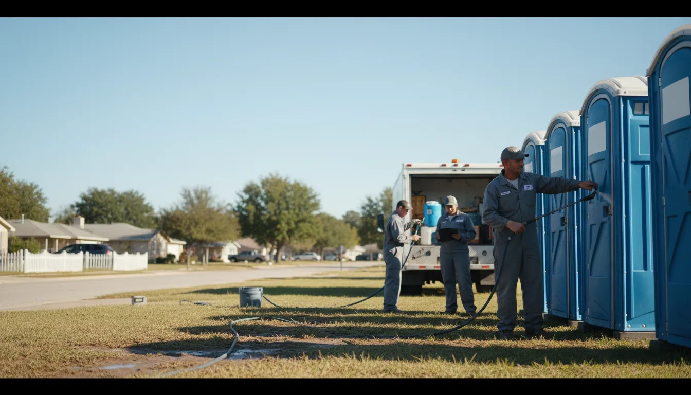 Long-Term Portable Toilet Rental in Buhler, KS near me